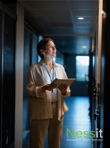 Collaboration for growth in Private Cloud Services, showcasing a successful strategic partnership in sustainable IT.