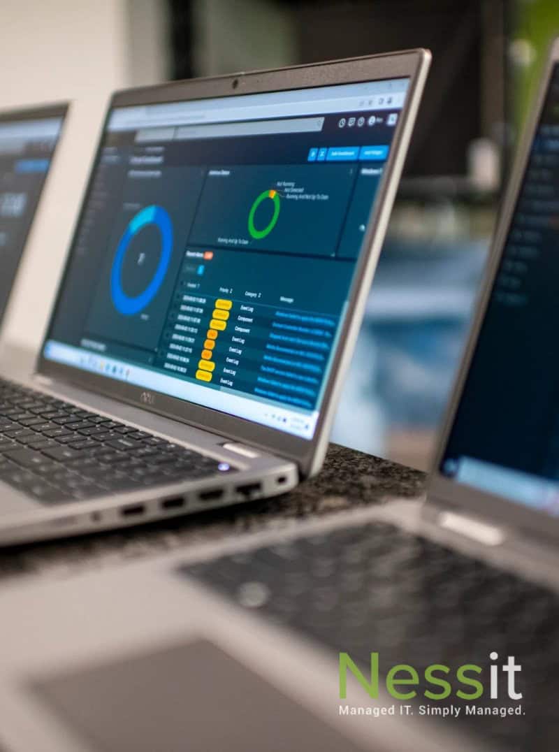 Illustration highlighting the key benefits of Nessit Single Sign-On Services for streamlined user access.